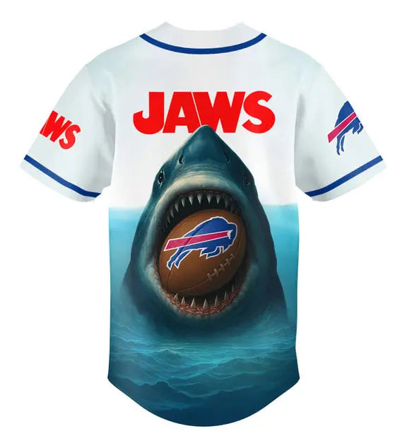 Buffalo Bills | Premium NFL x Jaws Jersey HI – HuddleStyle.com - Image 3