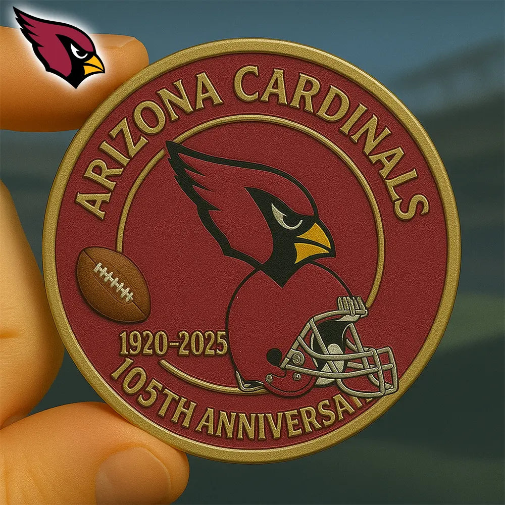 Arizona Cardinals | Premium NFL Commemorative Coin HI – HuddleStyle.com - Image 3