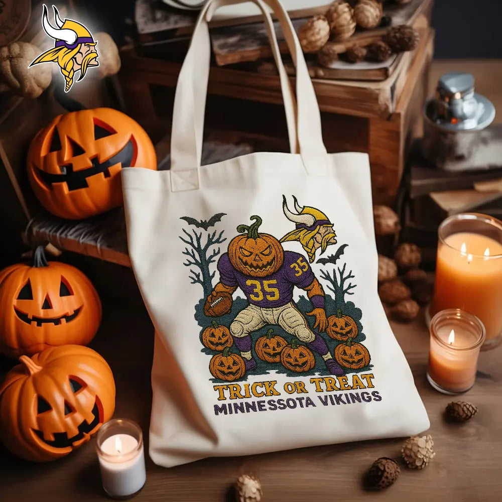 Minnesota Vikings | Premium NFL Tote Bag HI – HuddleStyle.com - Image 3