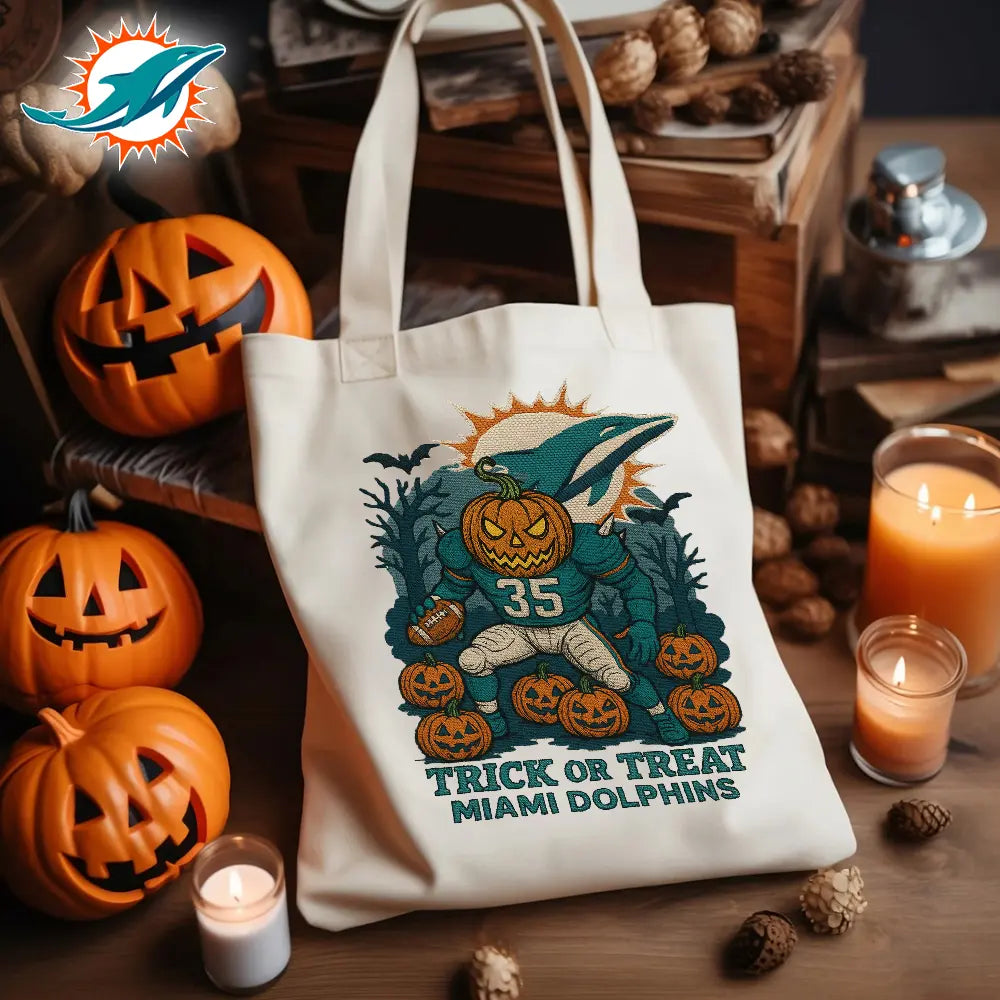 Miami Dolphins | Premium NFL Tote Bag HI – HuddleStyle.com - Image 3