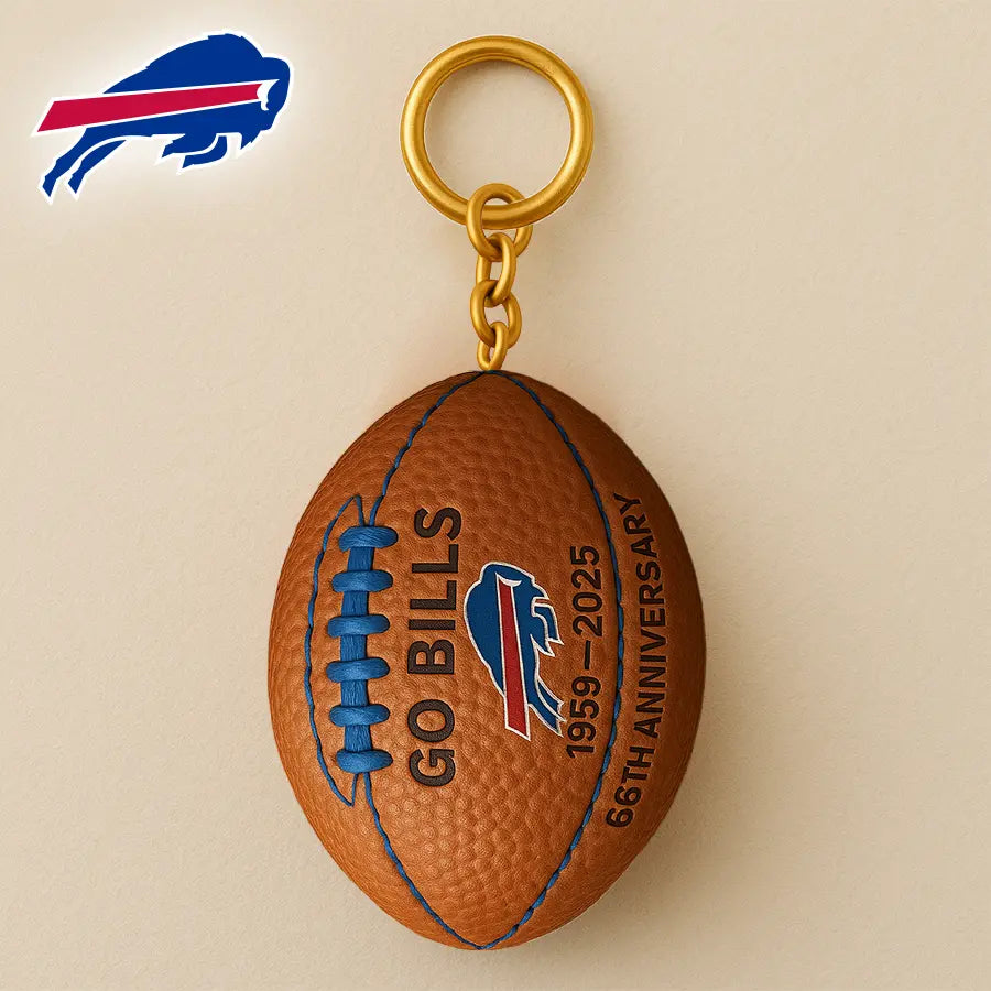 Buffalo Bills | Premium NFL Anniversary Keychain – HuddleStyle.com - Image 3