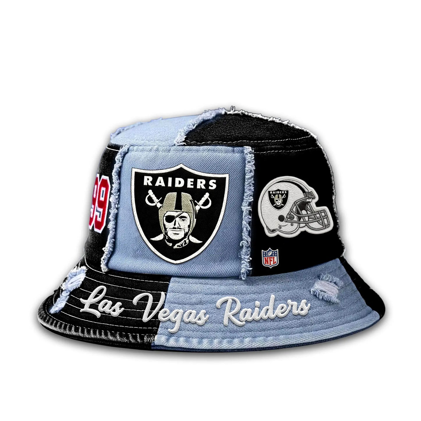 Las Vegas Raiders | Premium Bucket Hat TD – HuddleStyle.com - Image 2
