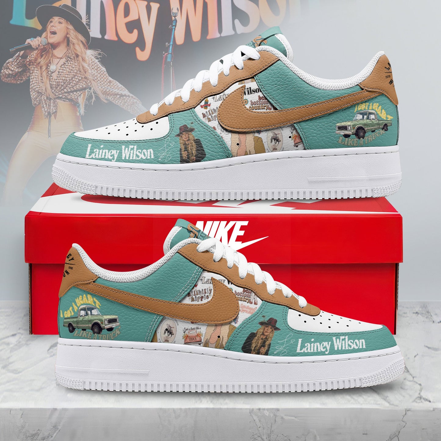 Lainey Wilson | Personalized AF1 Limited Edition TD DB