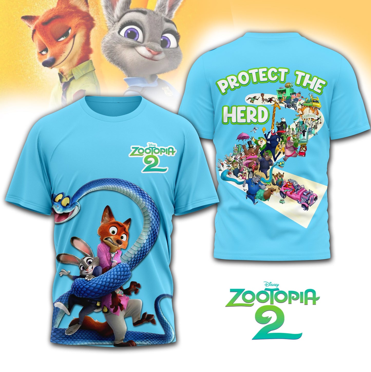Zootopia | PREMIUM 3D SHIRT TD DB