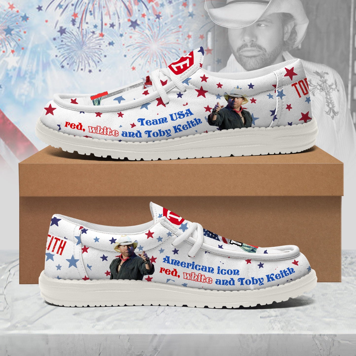 TBKH Independence Day Loafer Shoes NY