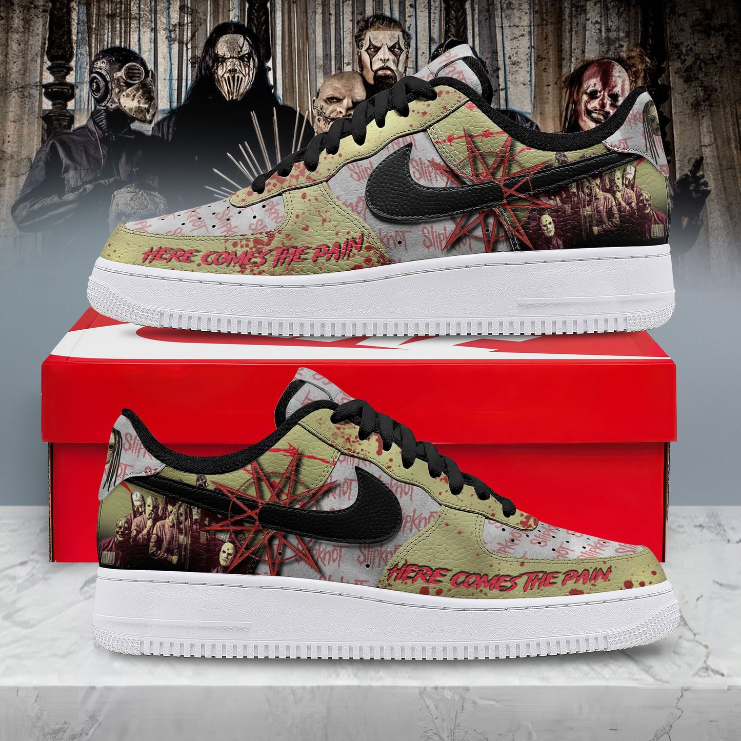 Slipknot | PREMIUM SLK AF1 SNEAKER TD
