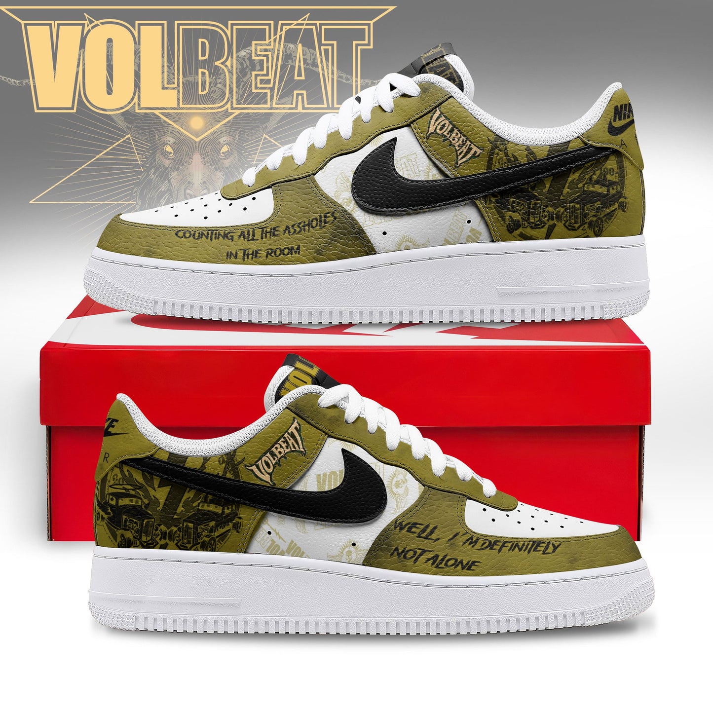 Volbeat | PREMIUM VOLB AF1 SNEAKER TD