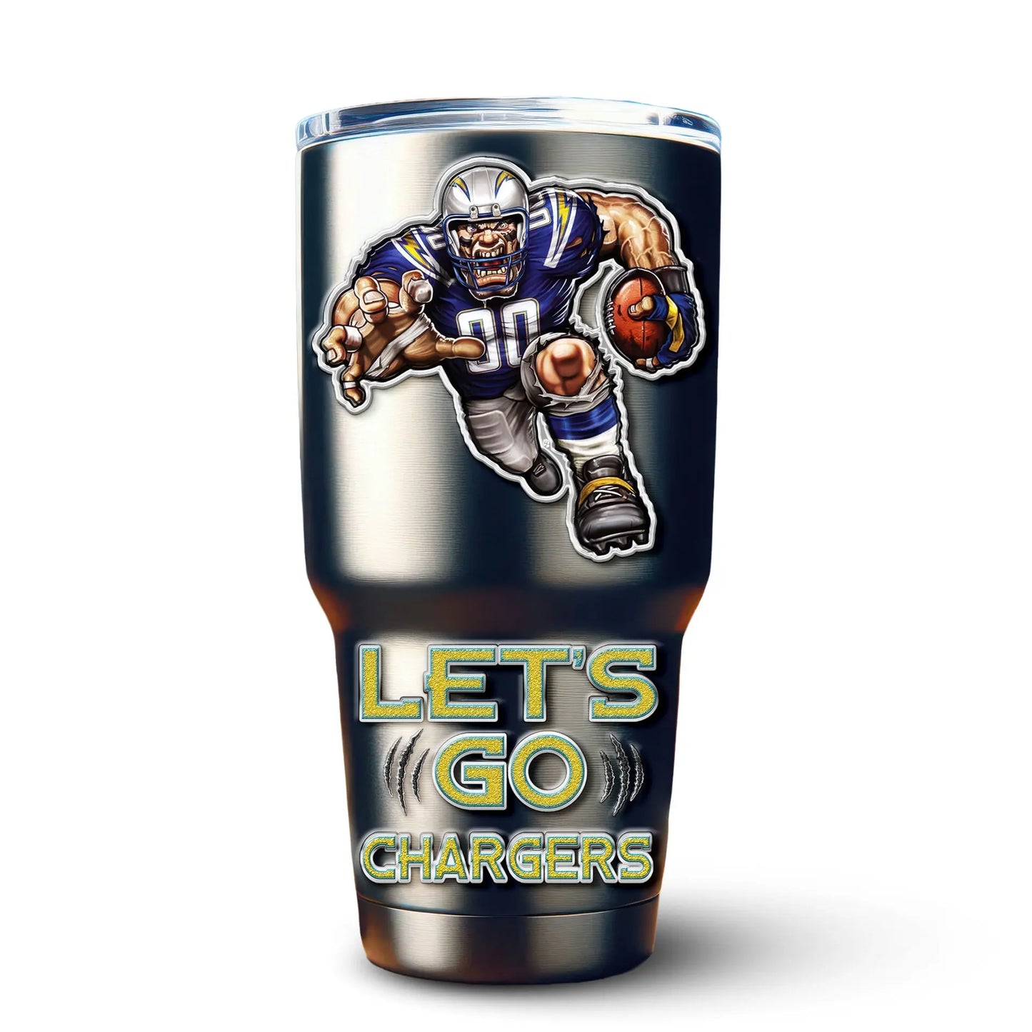 Los Angeles Chargers | PREMIUM TUMBLER TD – HuddleStyle.com - Image 4