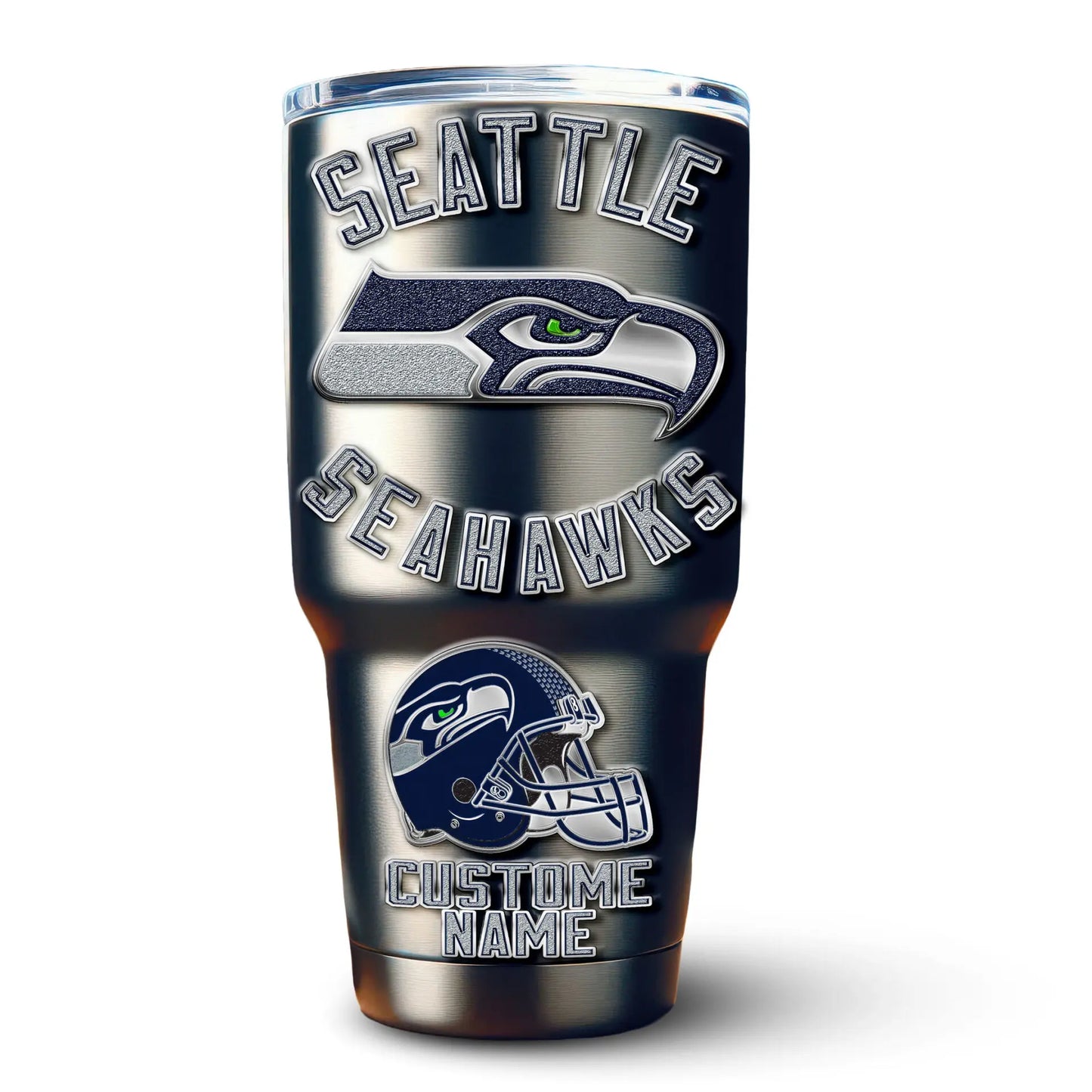 Seattle Seahawks | PREMIUM TUMBLER TD – HuddleStyle.com - Image 4