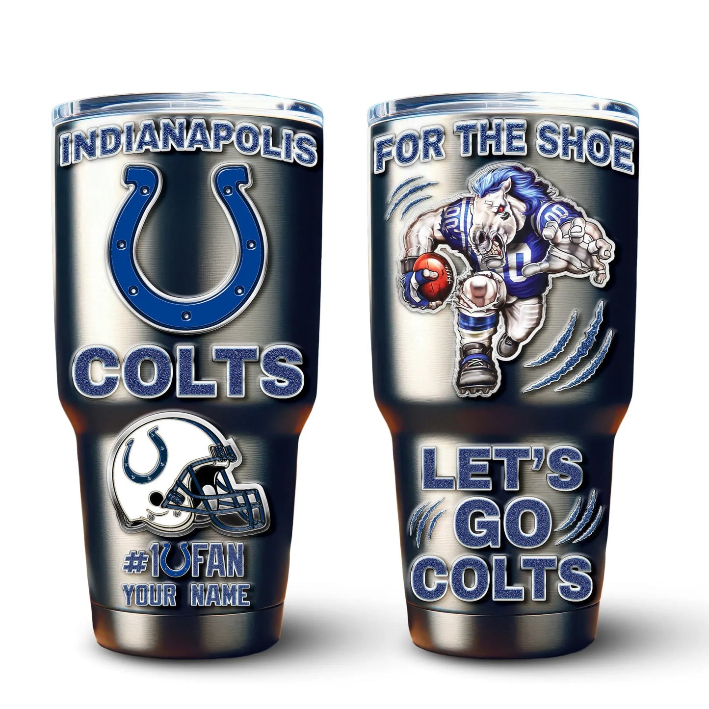 Indianapolis Colts | PREMIUM TUMBLER TD – HuddleStyle.com - Image 4