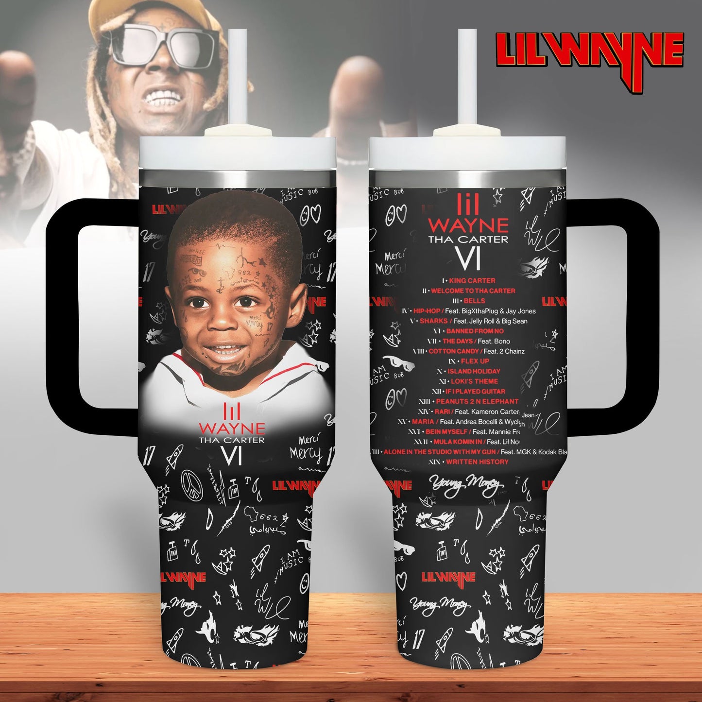 LLW | Premium 40oz Tumbler With Handle TD