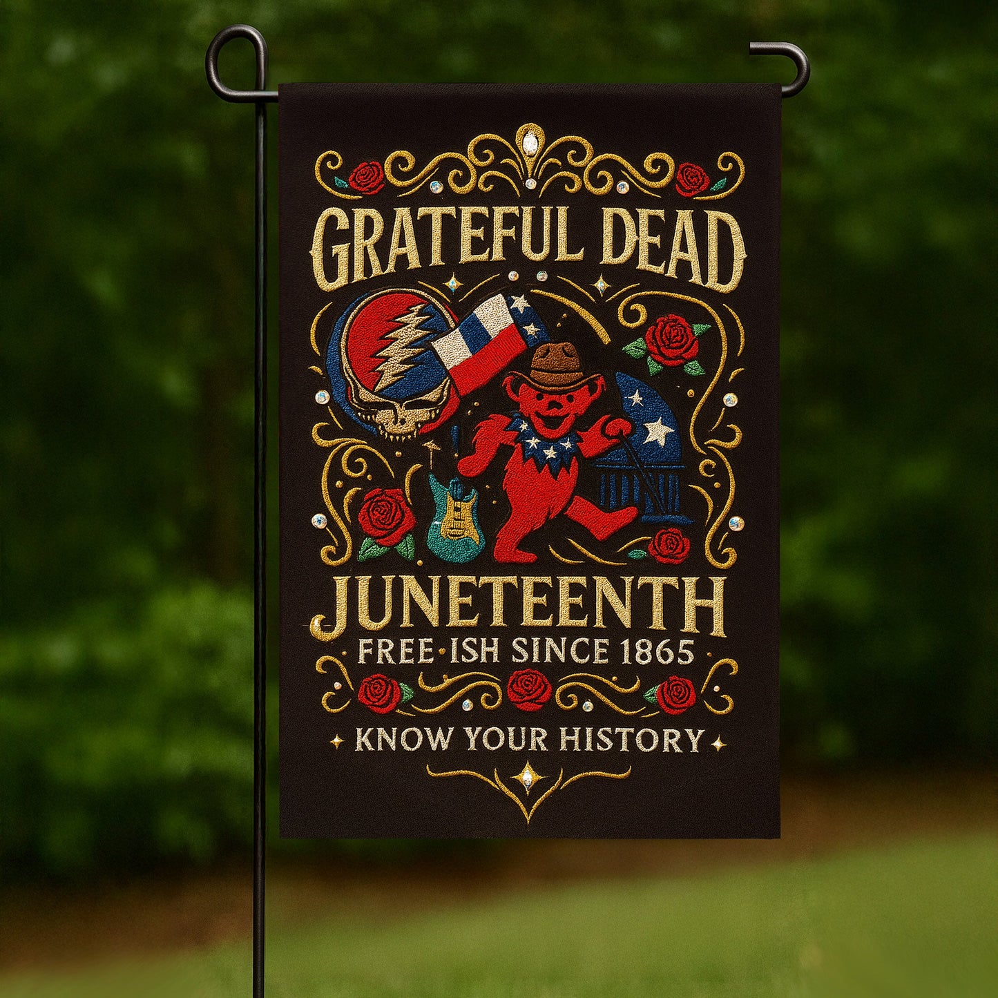 GRFD Juneteenth Freedom Day Flag NY
