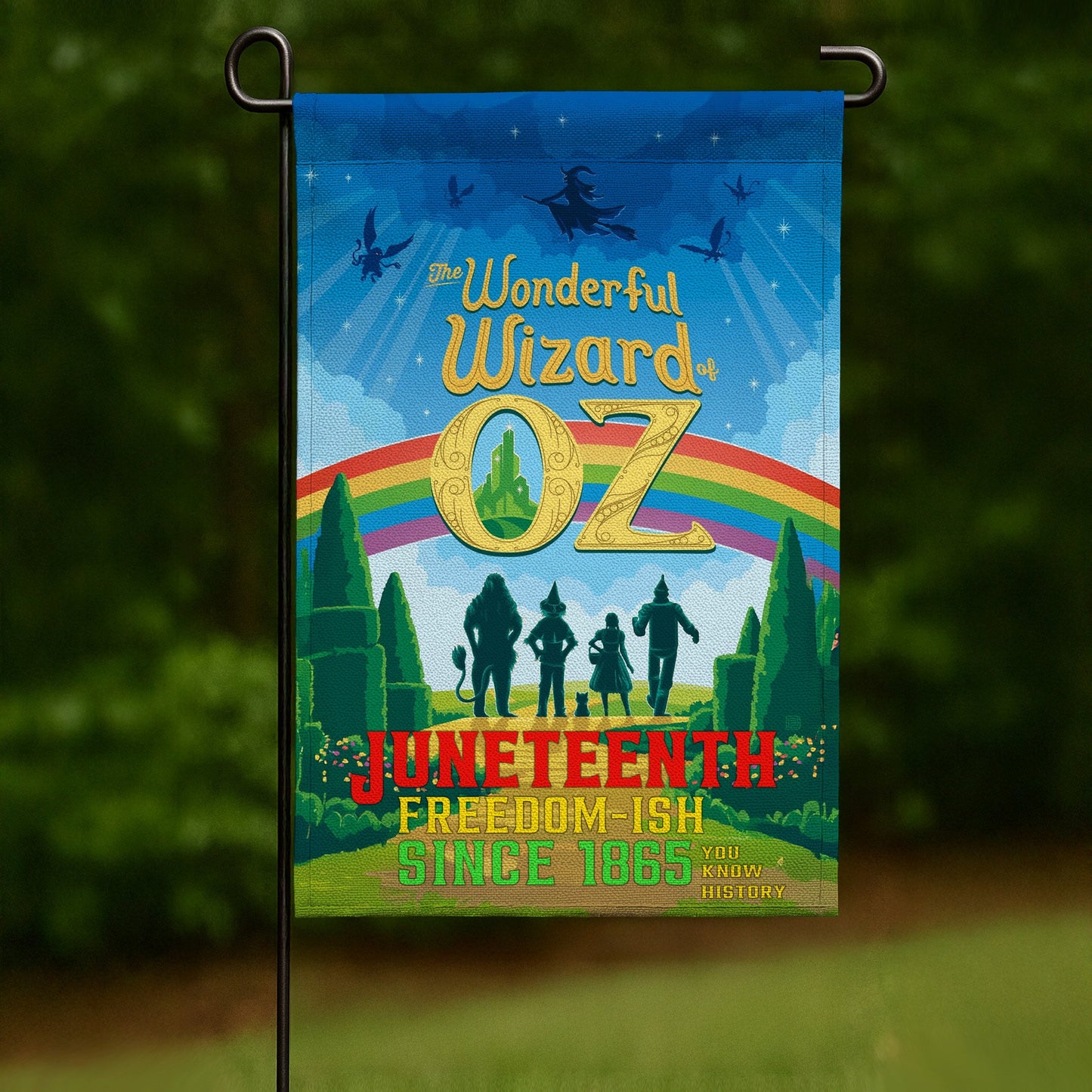 TWOZ Juneteenth Freedom Day Flag NY