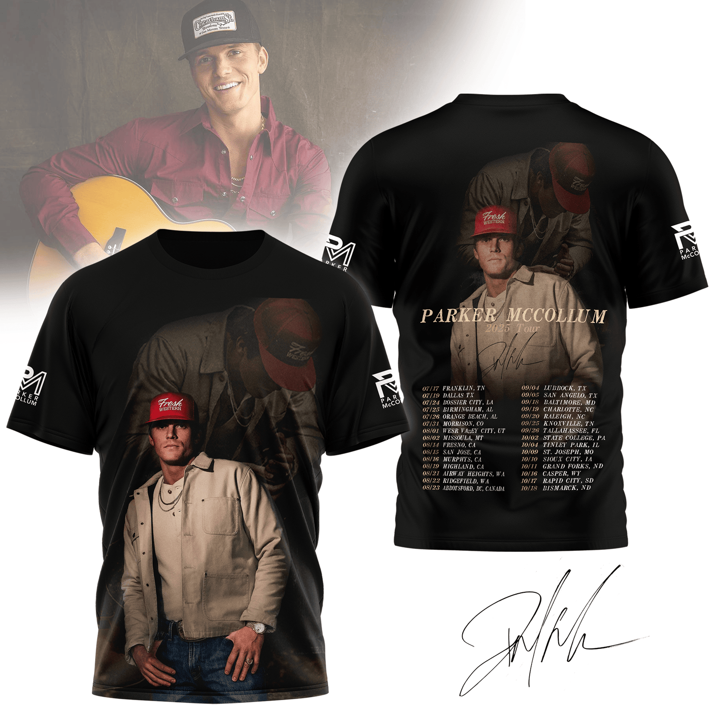 PREMIUM PKMC 2025 TOUR 3D SHIRT NY