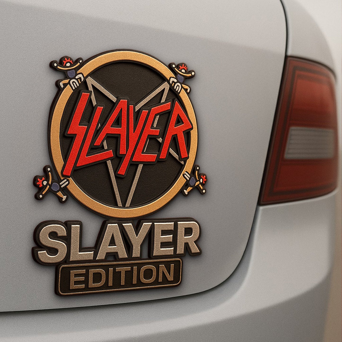Premium SLER 3D Car Name Badge HI