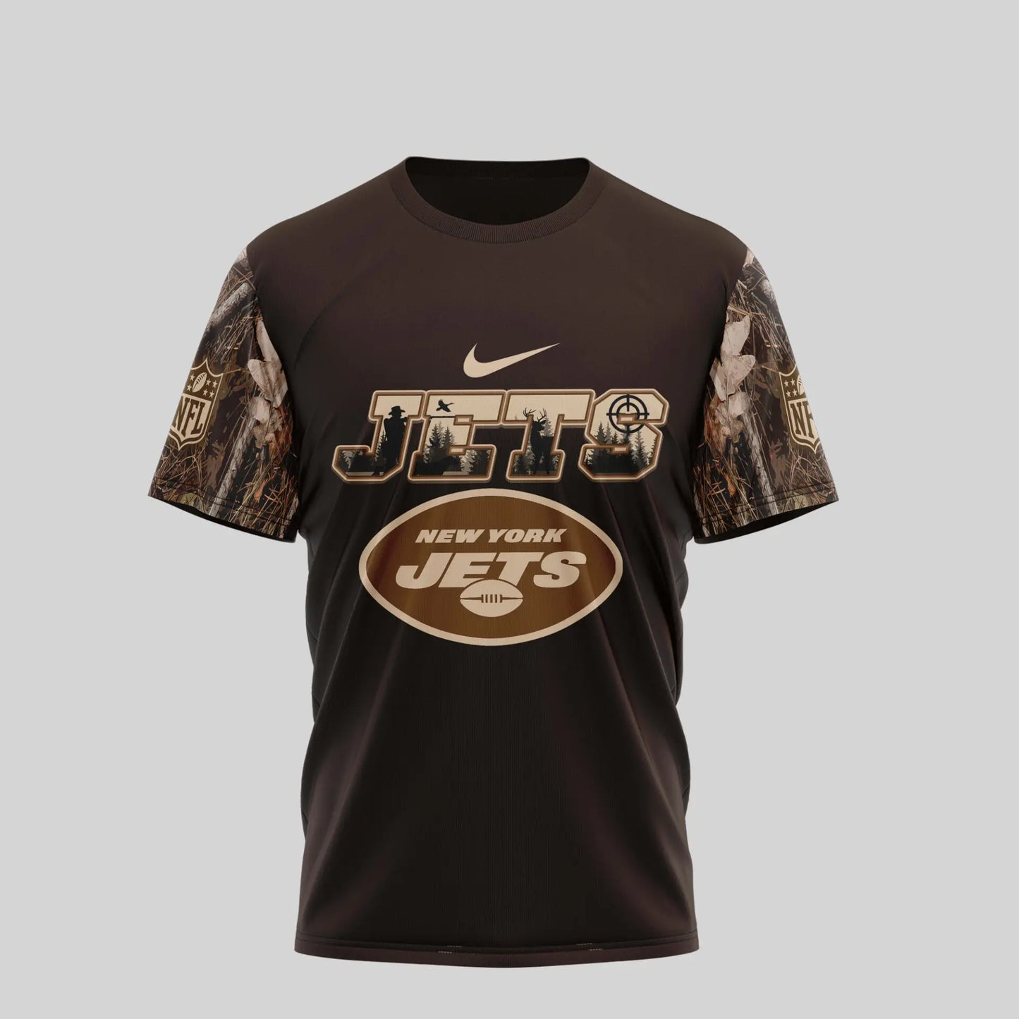 New York Jets | Premium NFL Deer Hunting 3D Shirt TD – HuddleStyle.com - Image 4