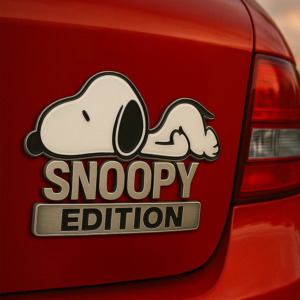 Premium SNPY 3D Car Name Badge HI