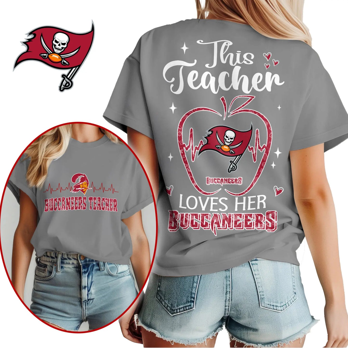 Tampa Bay Buccaneers | Premium Teacher Appreciation Month Women Shirt NY – HuddleStyle.com - Image 4