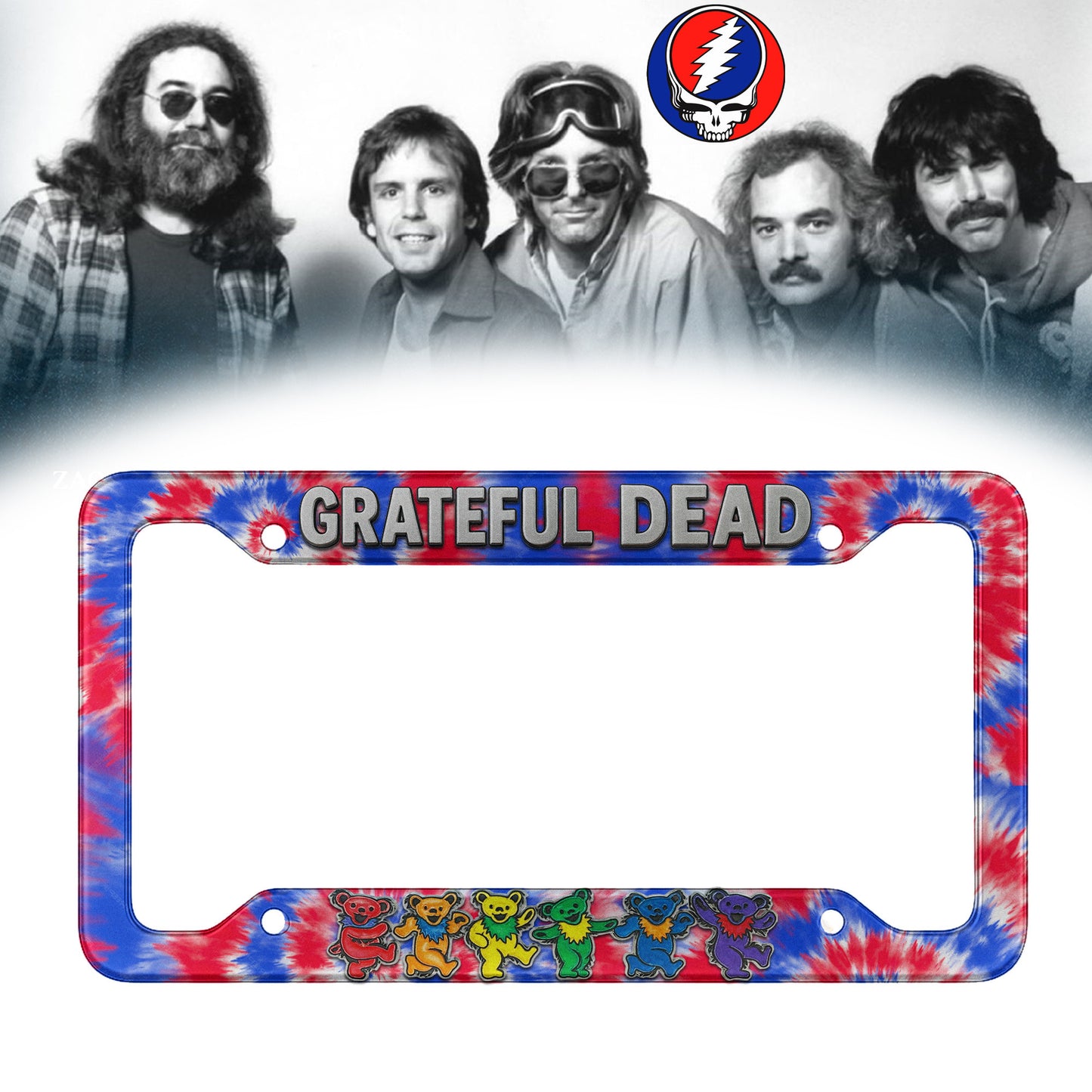 PREMIUM GRFD 3D LICENSE PLATE FRAME HI