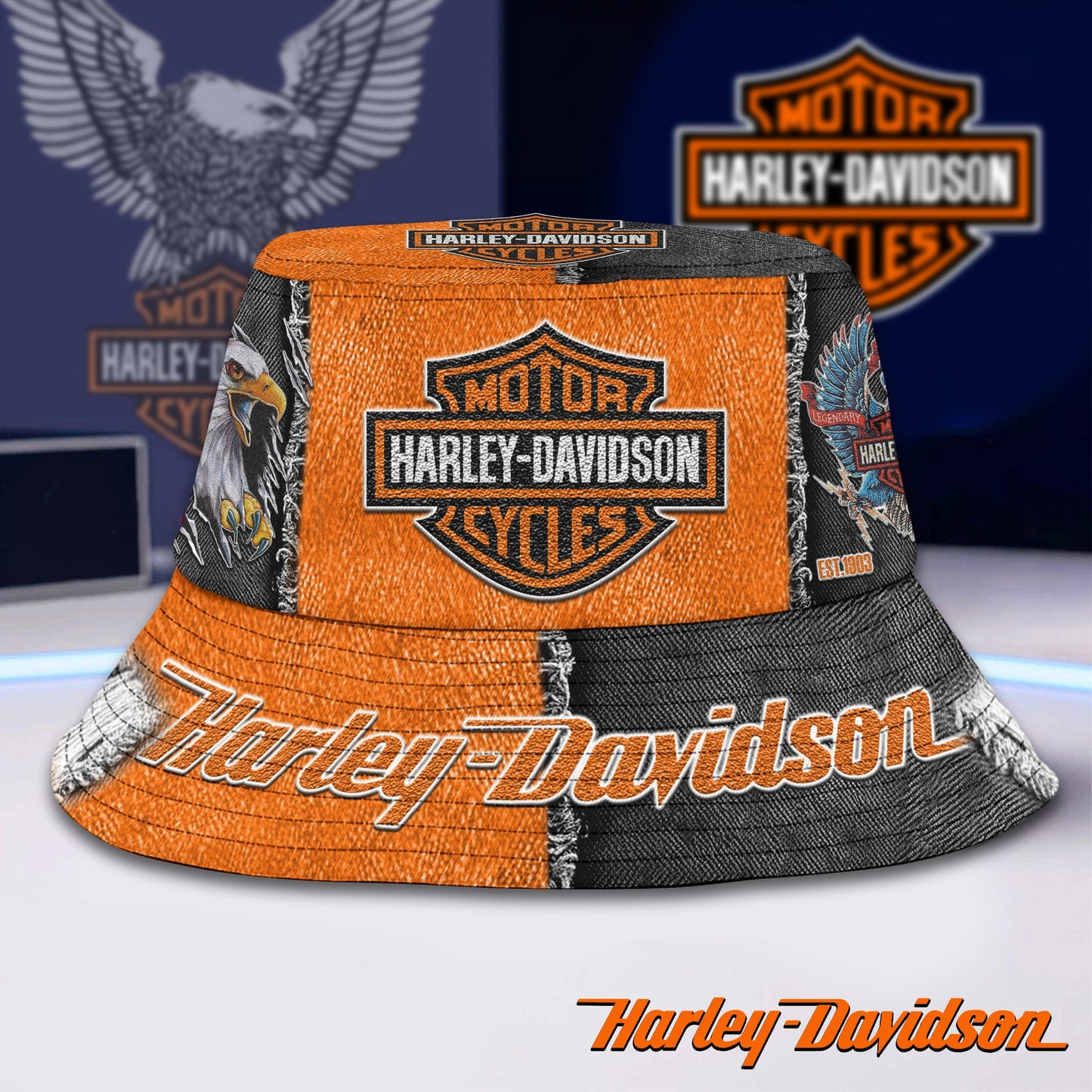 Harley Davidson | Premium Bucket Hat TD