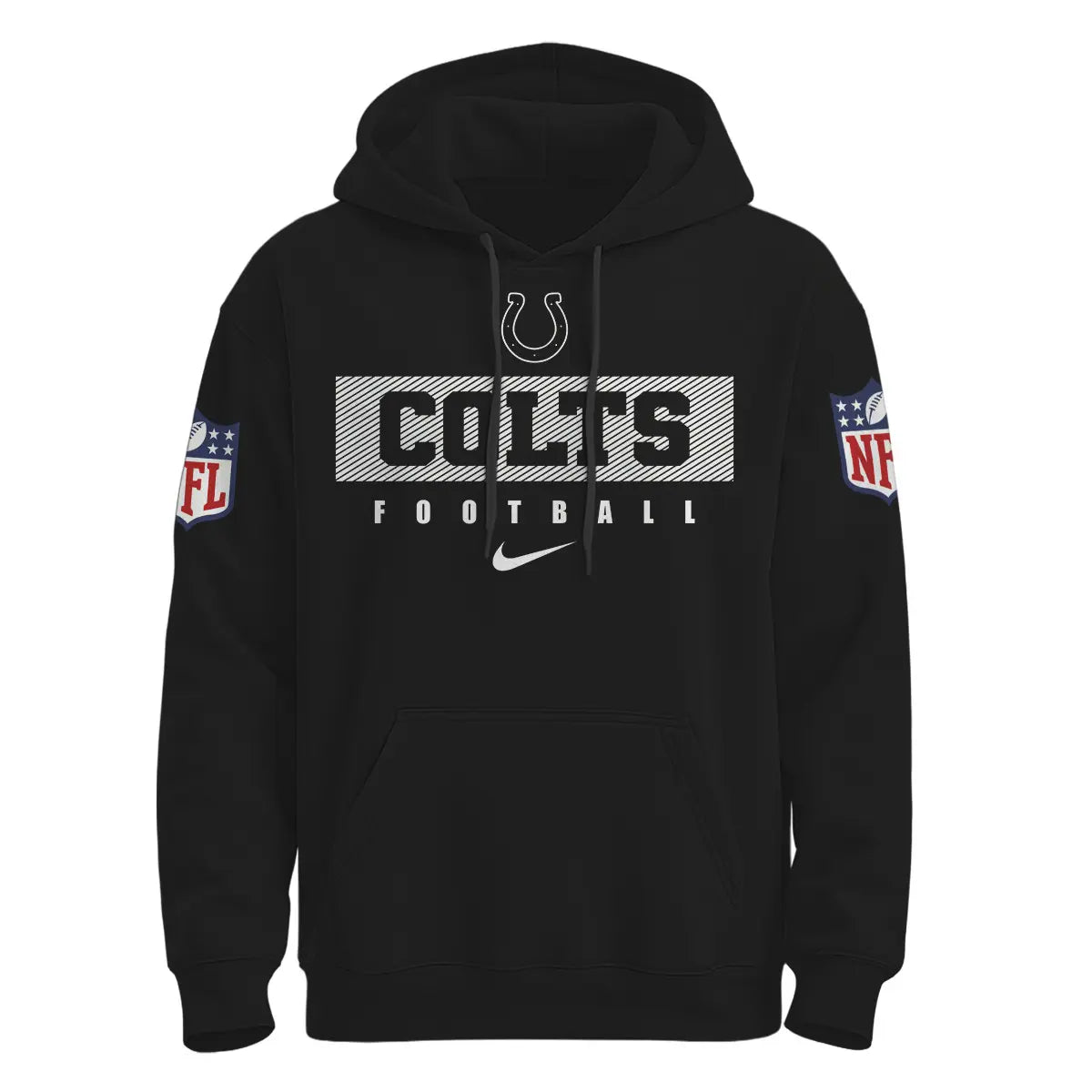 Indianapolis Colts | Premium NFL Pow Mia Hoodie TD – HuddleStyle.com - Image 3