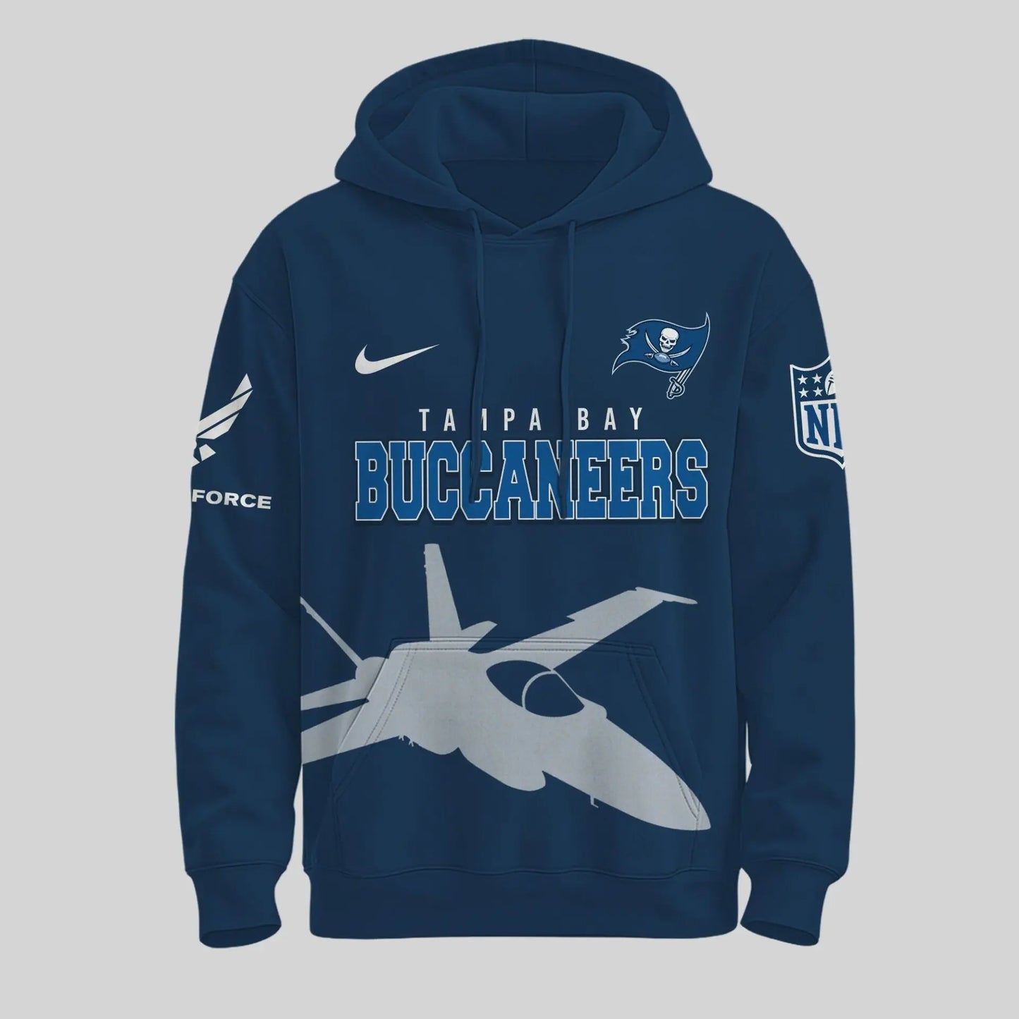 Tampa Bay Buccaneers | Premium NFL U.S. Air Force 78th Anniversary Hoodie TD – HuddleStyle.com - Image 4