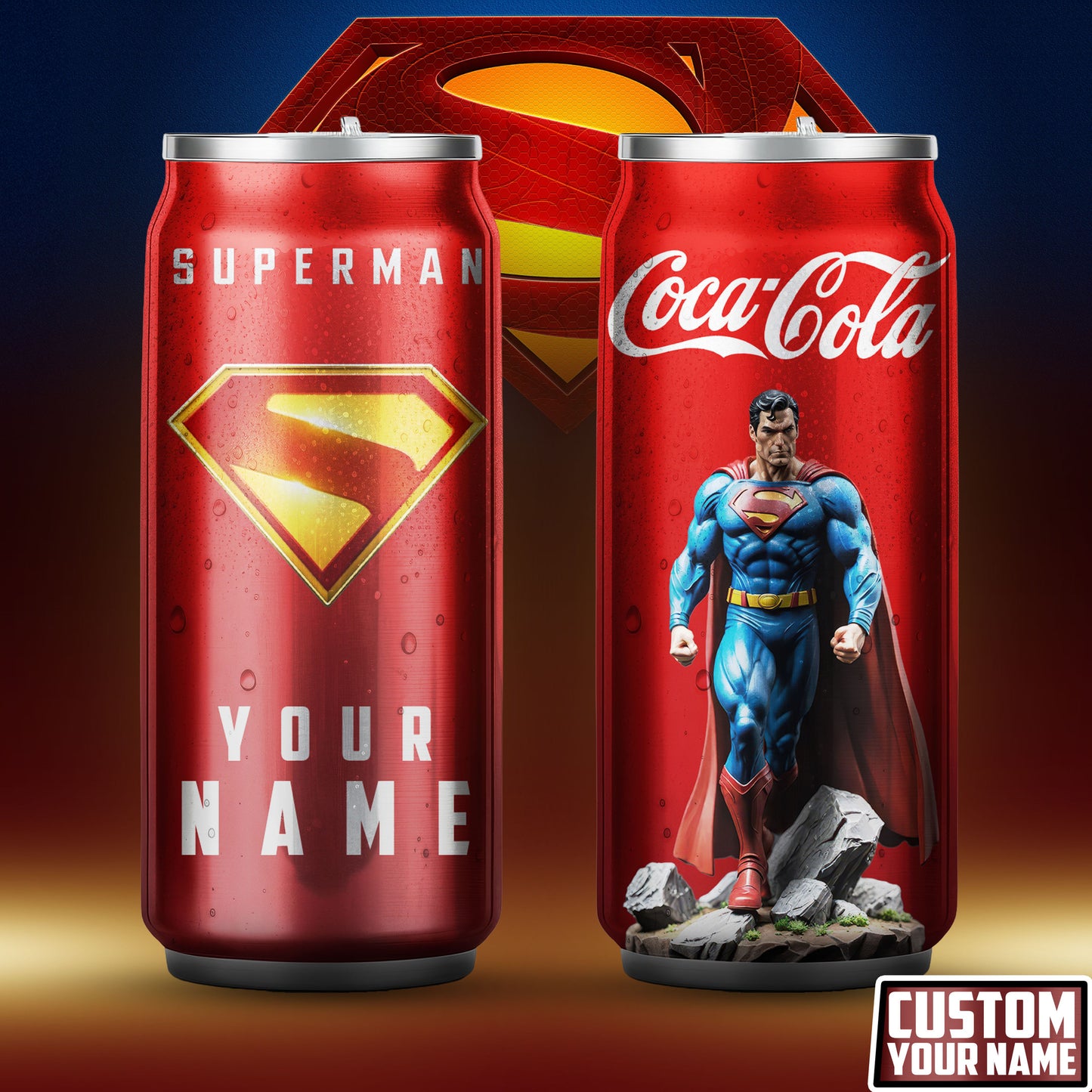 Superman | Coca Cola Can Shaped Tumbler TD