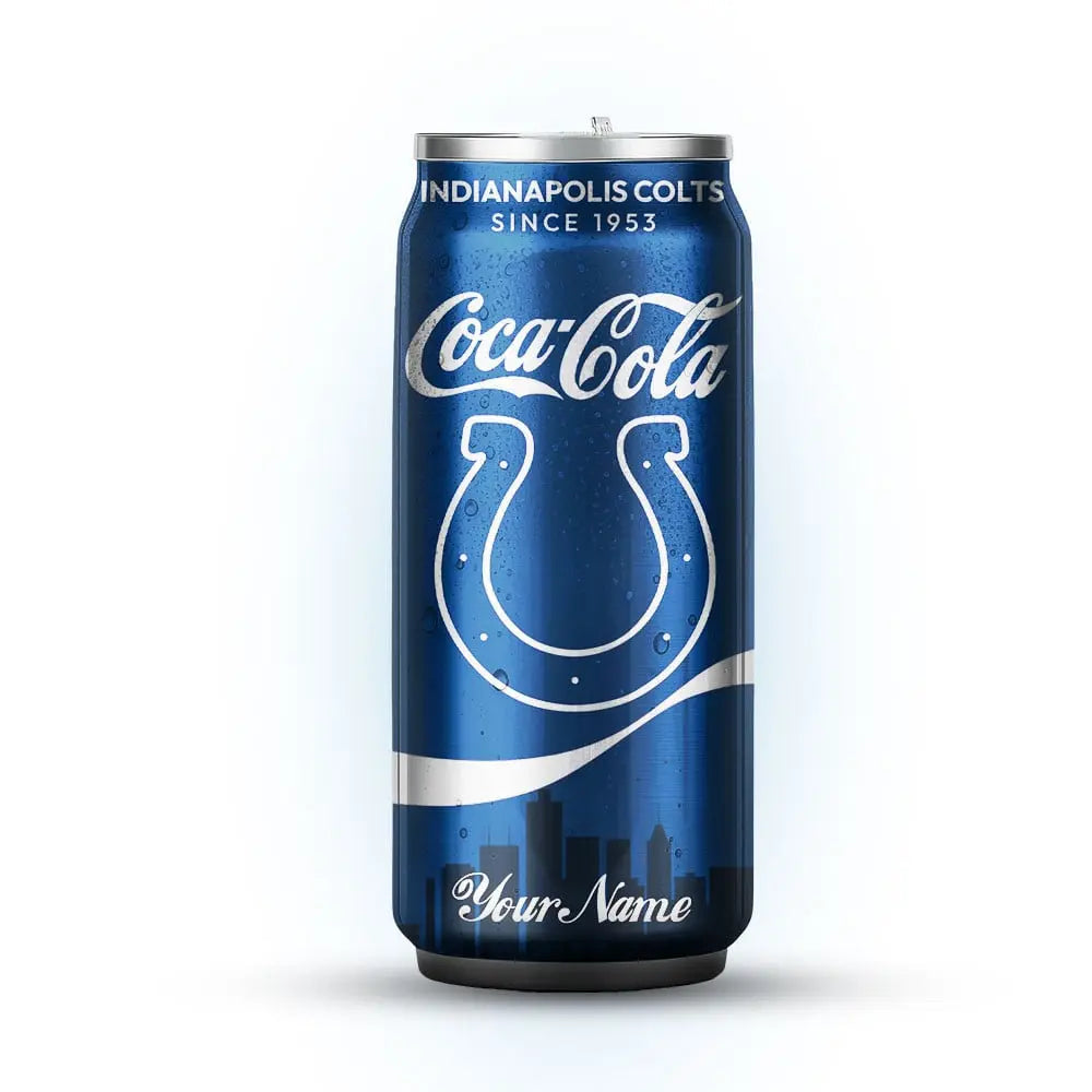 Indianapolis Colts | NFL Coca Cola Can Tumbler TD – HuddleStyle.com - Image 6