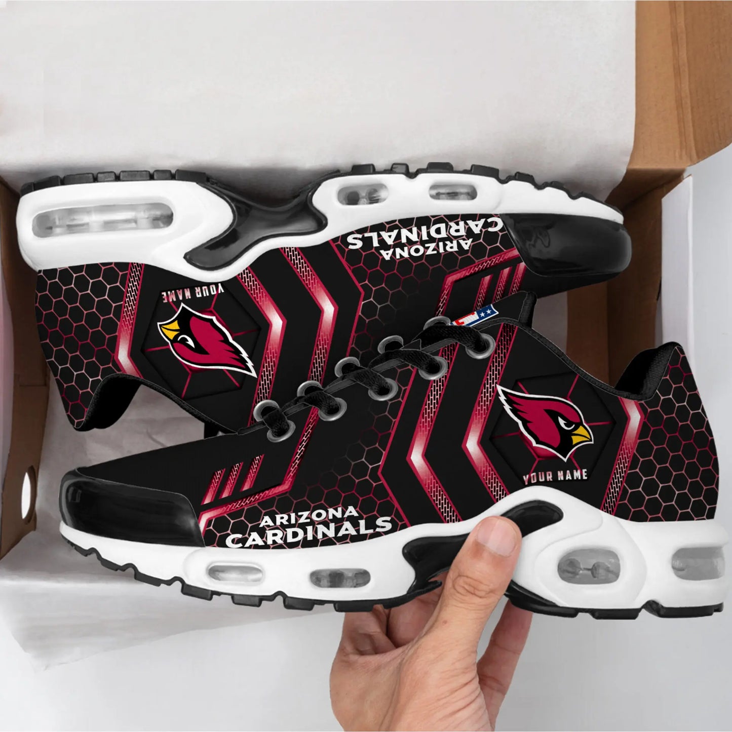 Arizona Cardinals | NFL Personalized Air Max Shoes Exclusive Edition TD200925 – HuddleStyle.com - Image 4
