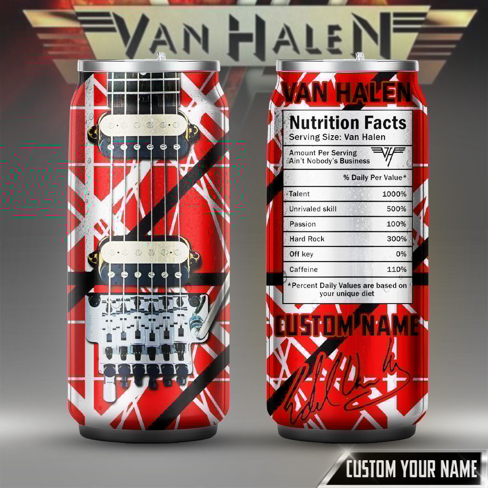 Van Halen | Premium Can Shaped Tumbler TD