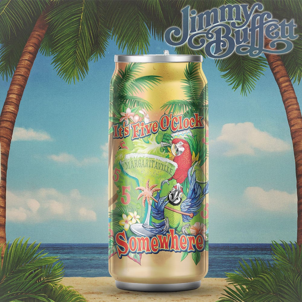 Jimmy Buffett | Premium Can Shaped Tumbler TD