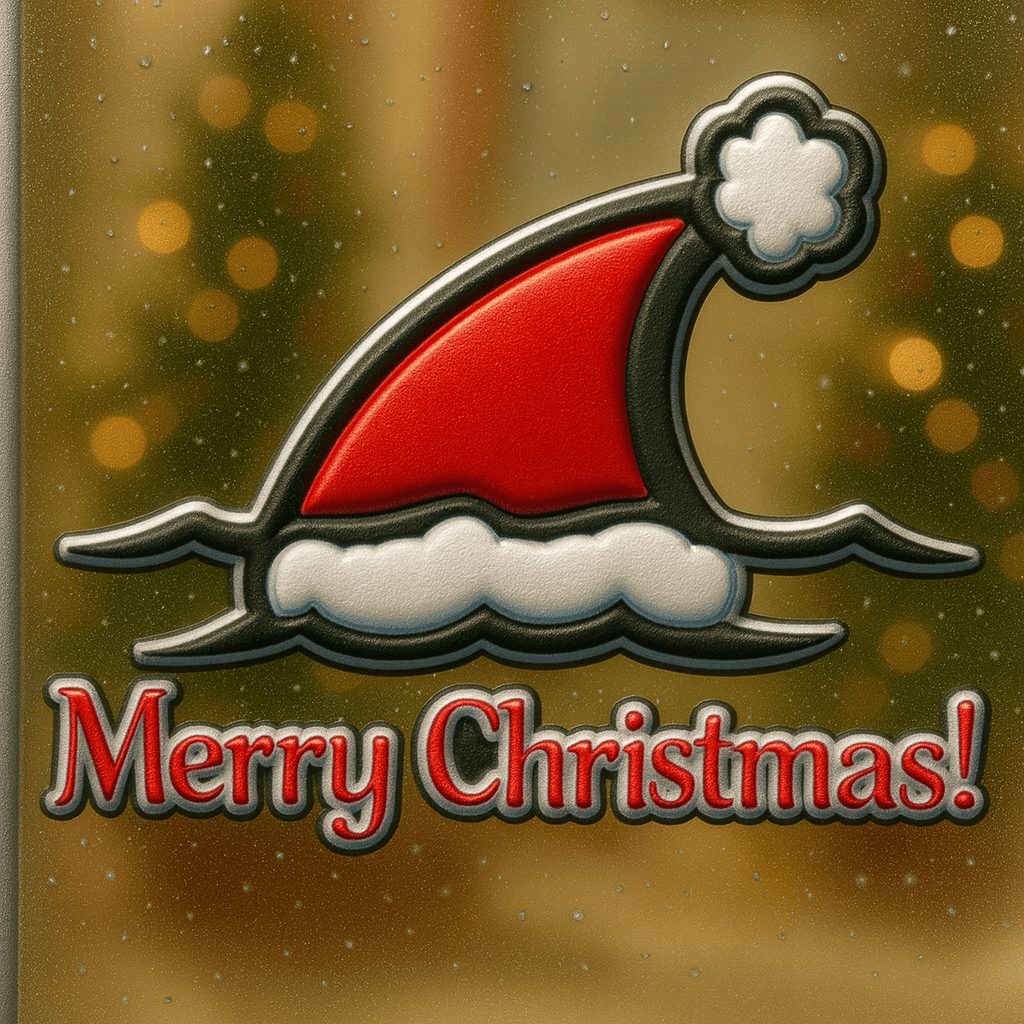 Premium JBT Christmas Window Magnet HI