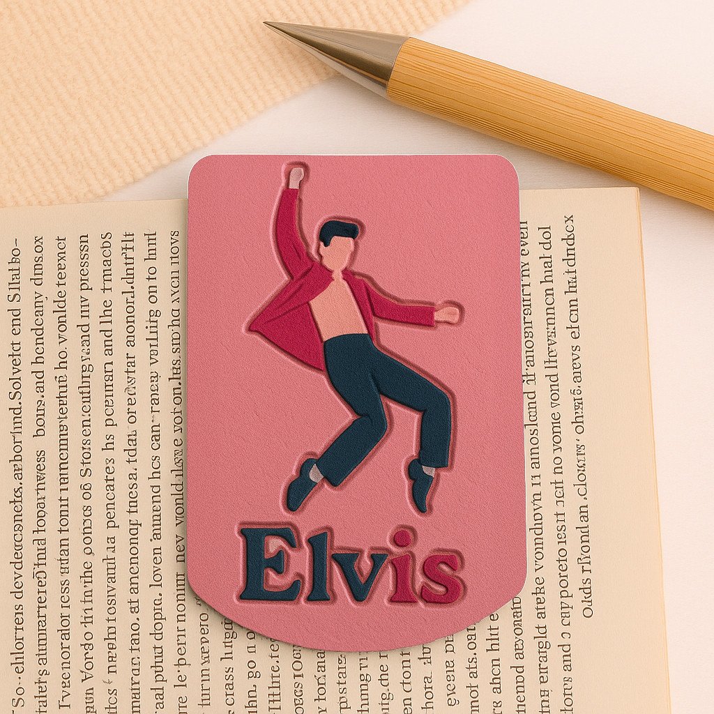 Premium ELV Bookmark Gift for Fans HI
