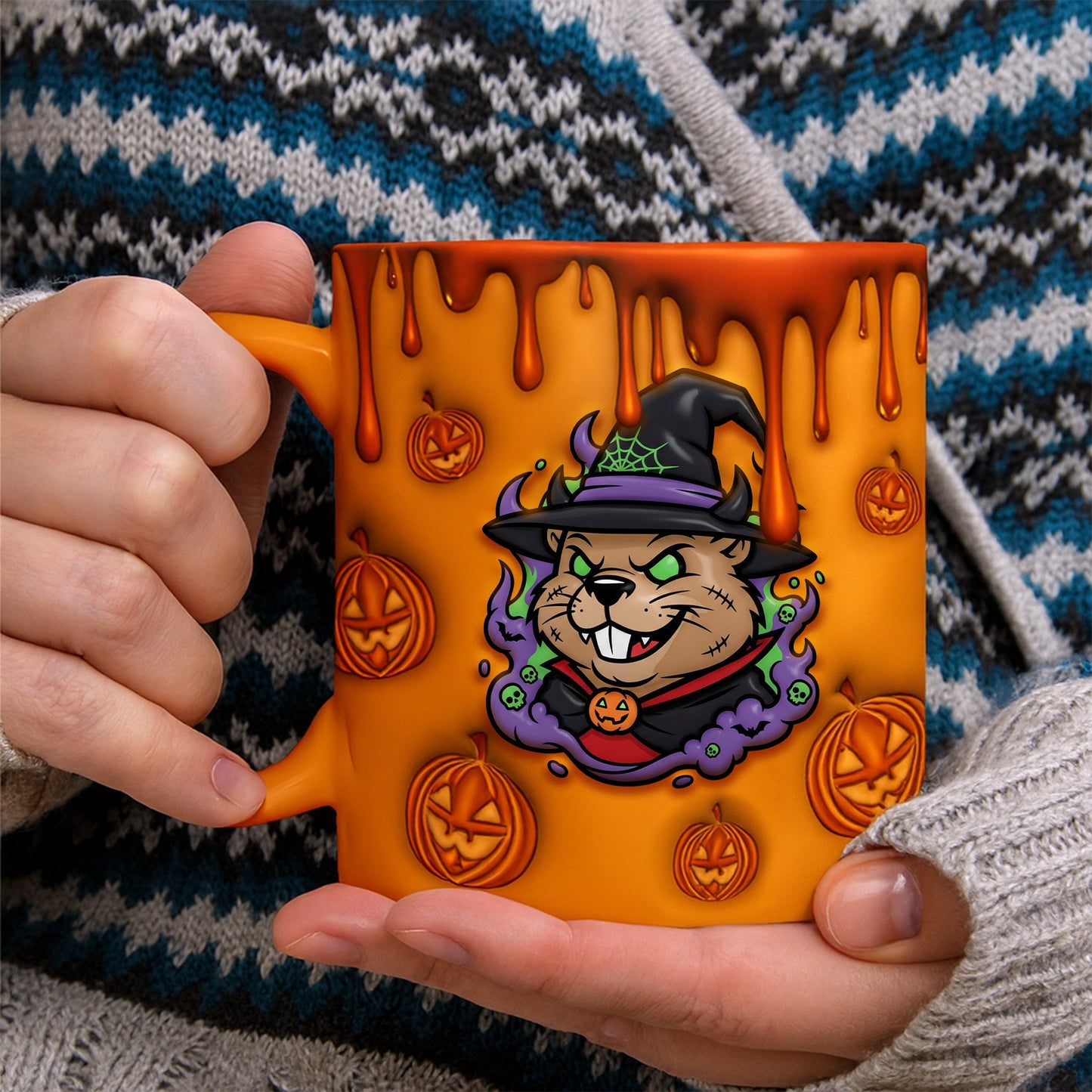 Premium BUC Halloween Mug NY