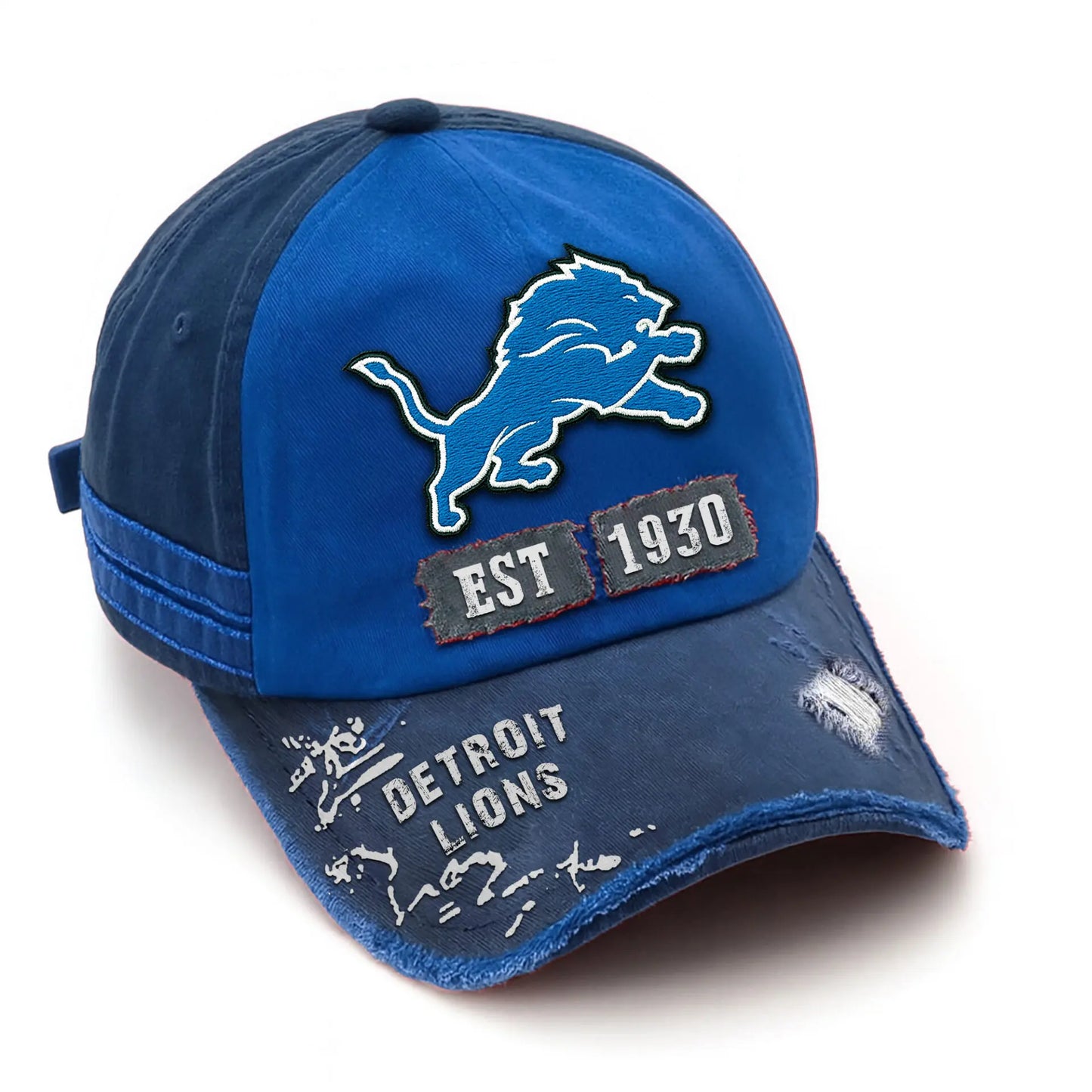 Detroit Lions | Premium NFL Legacy Classic Cap TD – HuddleStyle.com - Image 2