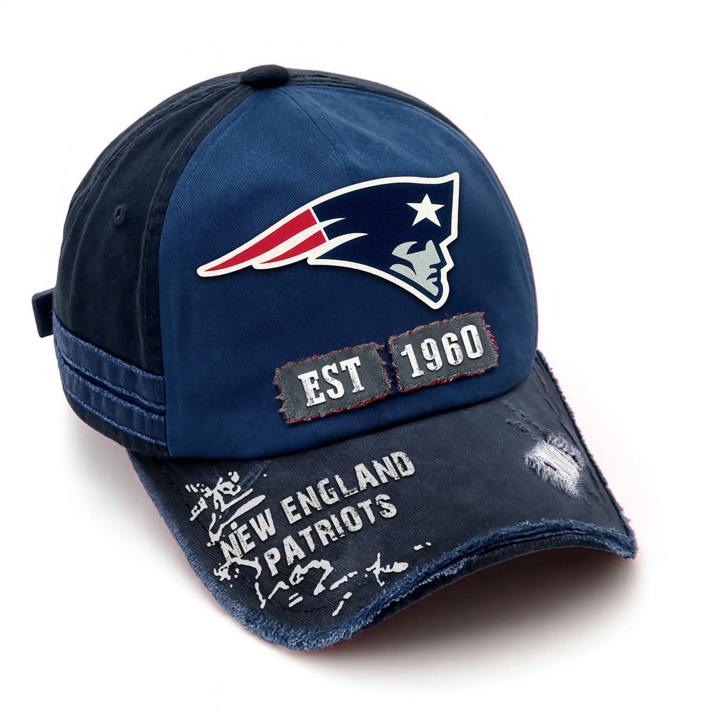New England Patriots | Premium NFL Legacy Classic Cap TD – HuddleStyle.com - Image 2