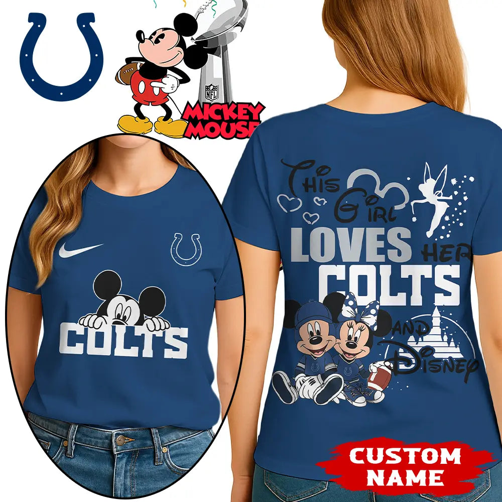 Indianapolis Colts | Premium NFL Mickey Shirt HI – HuddleStyle.com - Image 3