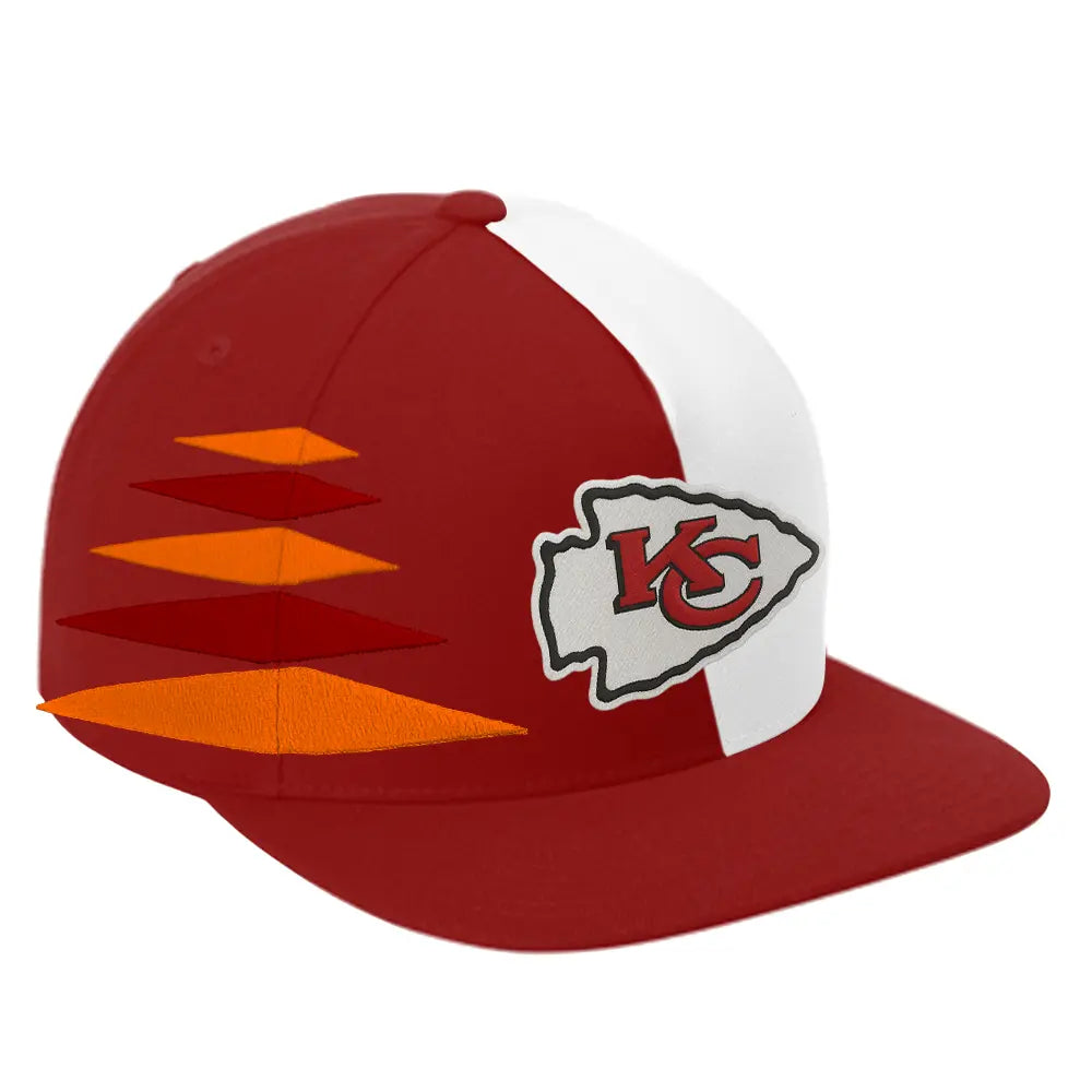 Kansas City Chiefs | Premium NFL Snapback Cap – HuddleStyle.com - Image 3