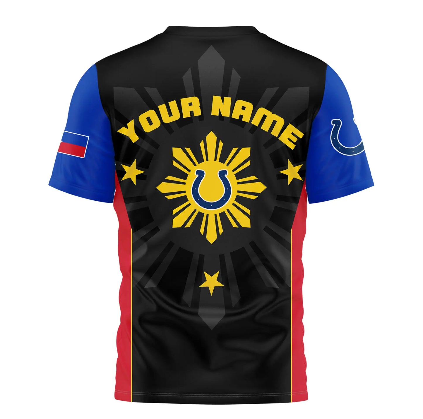 Indianapolis Colts | Premium NFL Filipino Heritage Celebration 3D Shirt HI – HuddleStyle.com - Image 3