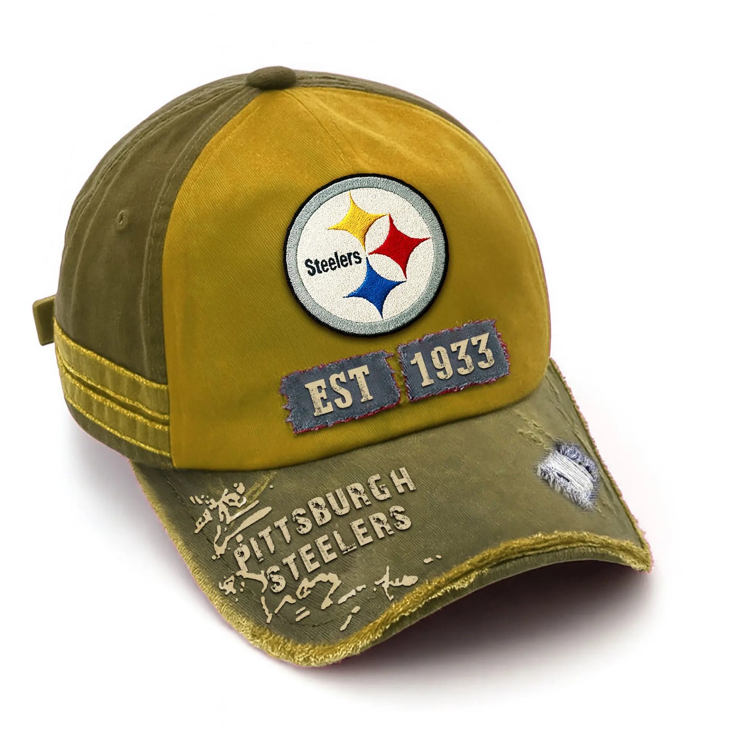 Pittsburgh Steelers | Premium NFL Legacy Classic Cap TD – HuddleStyle.com - Image 2