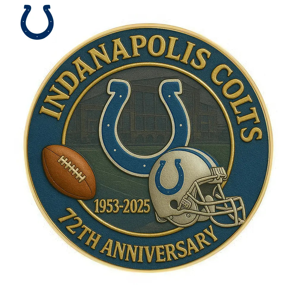 Indianapolis Colts | Premium NFL Commemorative Coin HI – HuddleStyle.com - Image 3