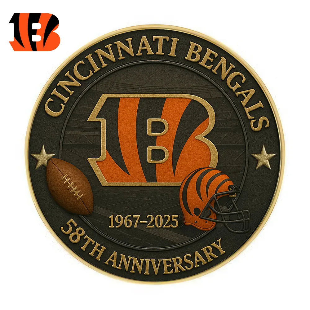 Cincinnati Bengals | Premium NFL Commemorative Coin HI – HuddleStyle.com - Image 3