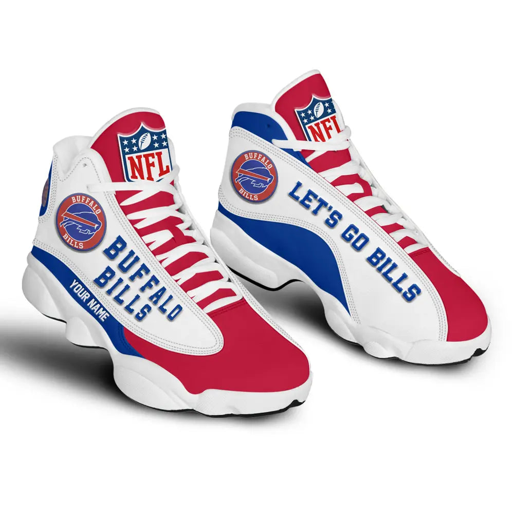 Buffalo Bills | Premium NFL Game Day Air Jordan 13 TD – HuddleStyle.com - Image 3