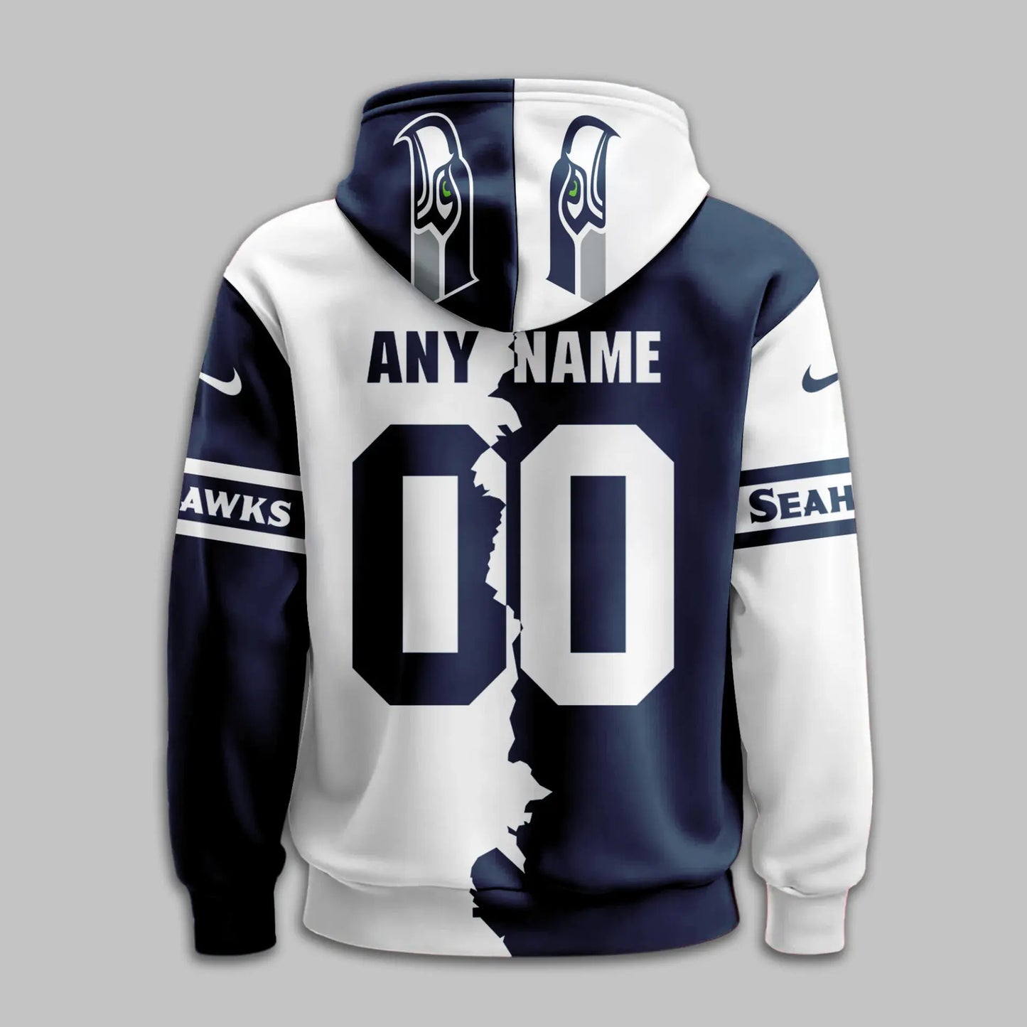 Seattle Seahawks | Premium Victory Split Hoodie TD – HuddleStyle.com - Image 4