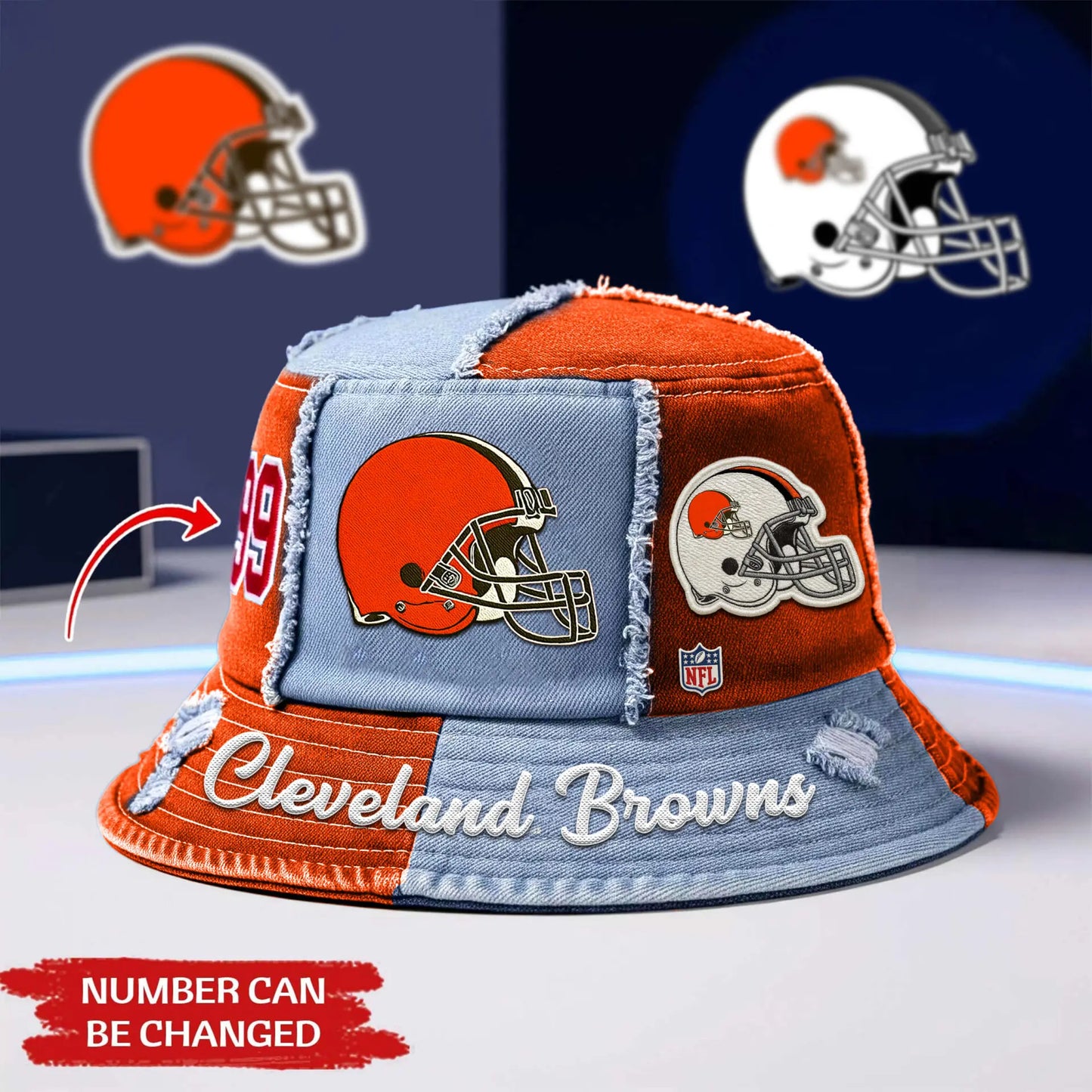 Cleveland Browns | Premium Bucket Hat TD – HuddleStyle.com - Image 2