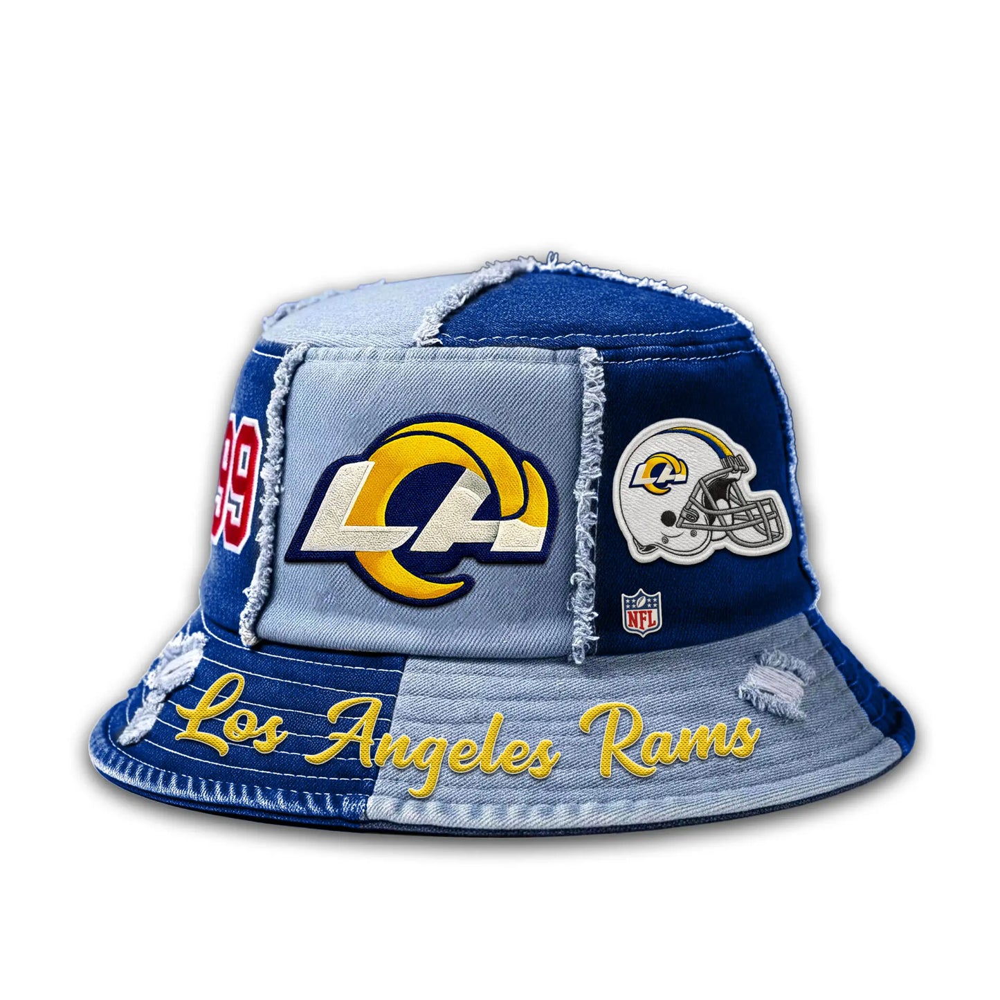 Los Angeles Rams | Premium Bucket Hat TD – HuddleStyle.com - Image 2