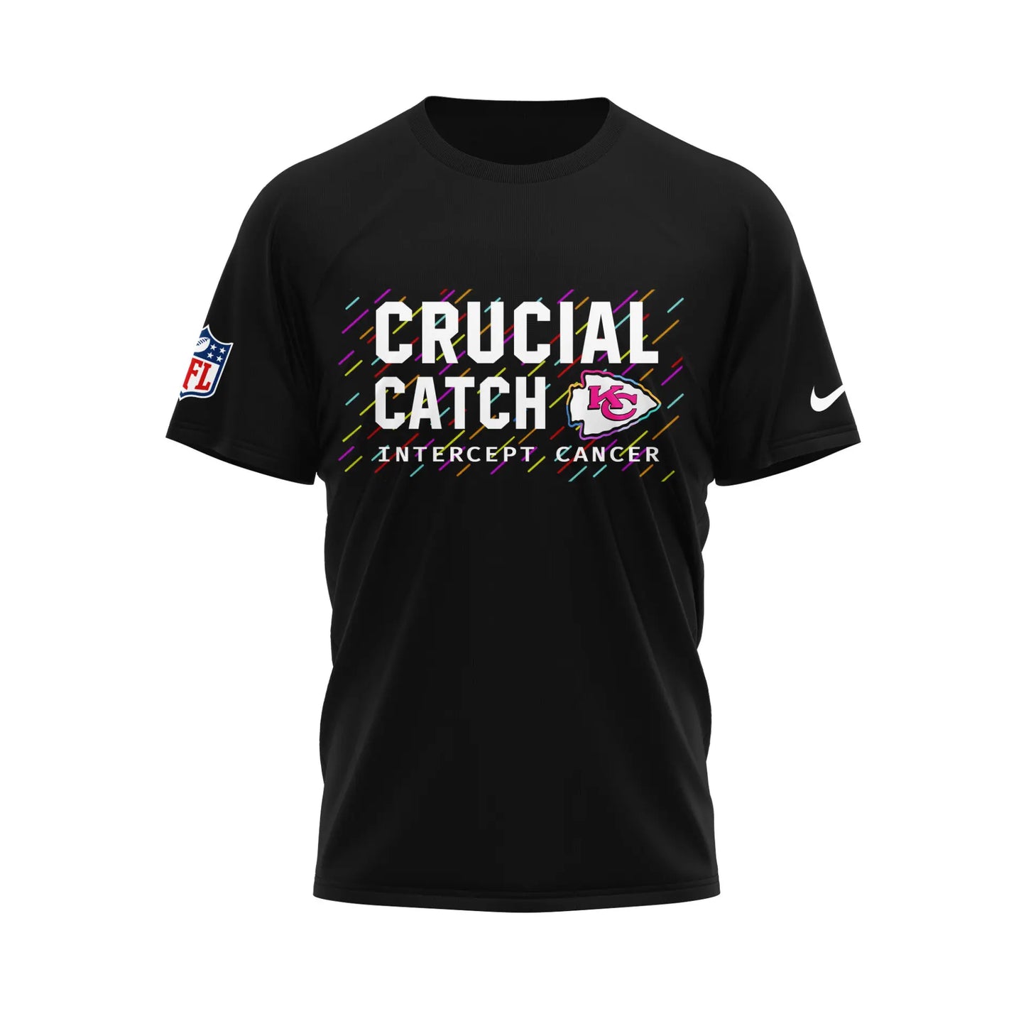 Kansas City Chiefs | Premium NFL Crucial Catch 3D Shirt HI – HuddleStyle.com - Image 3