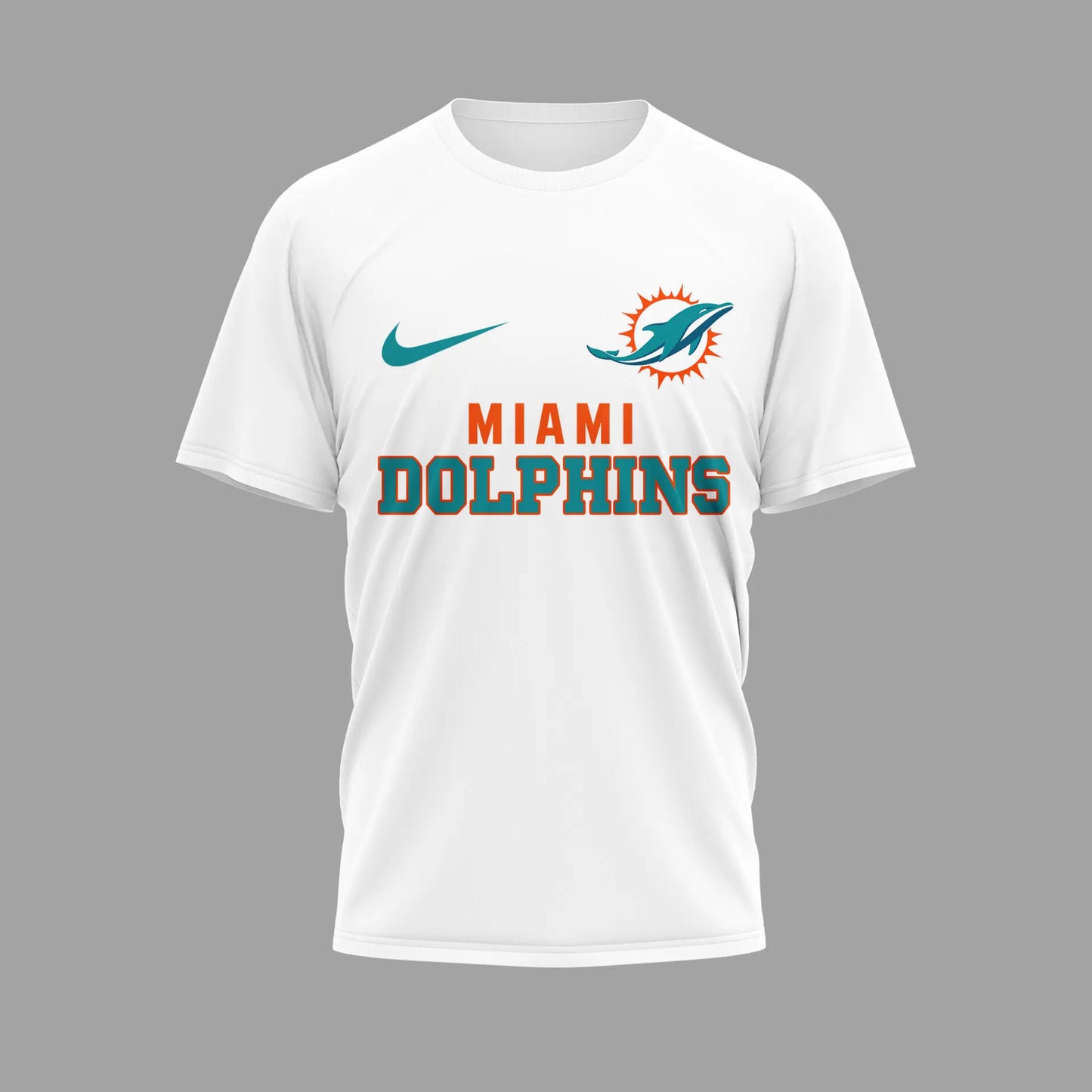Miami Dolphins | Premium NFL x Alligator Alcatraz 3D Shirt HI – HuddleStyle.com - Image 3