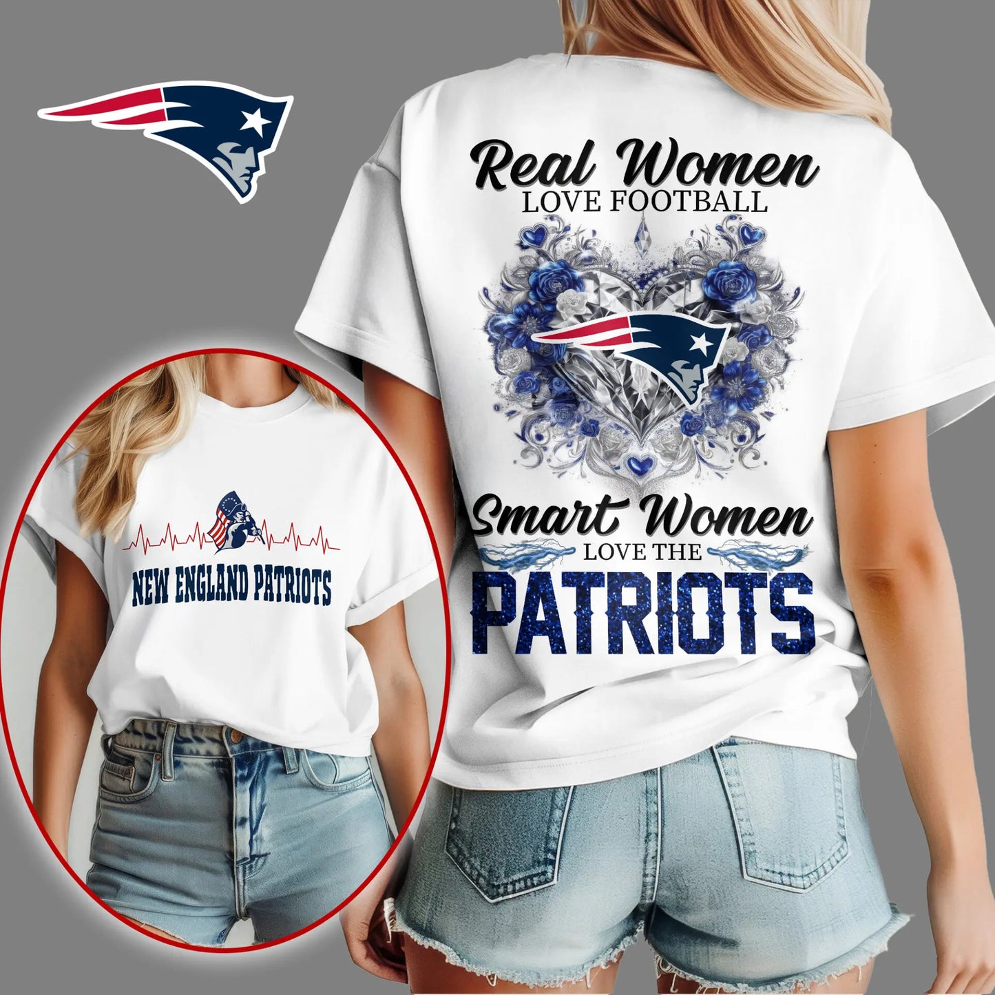 New England Patriots | Premium NFL Real Women Love Football NY – HuddleStyle.com - Image 3