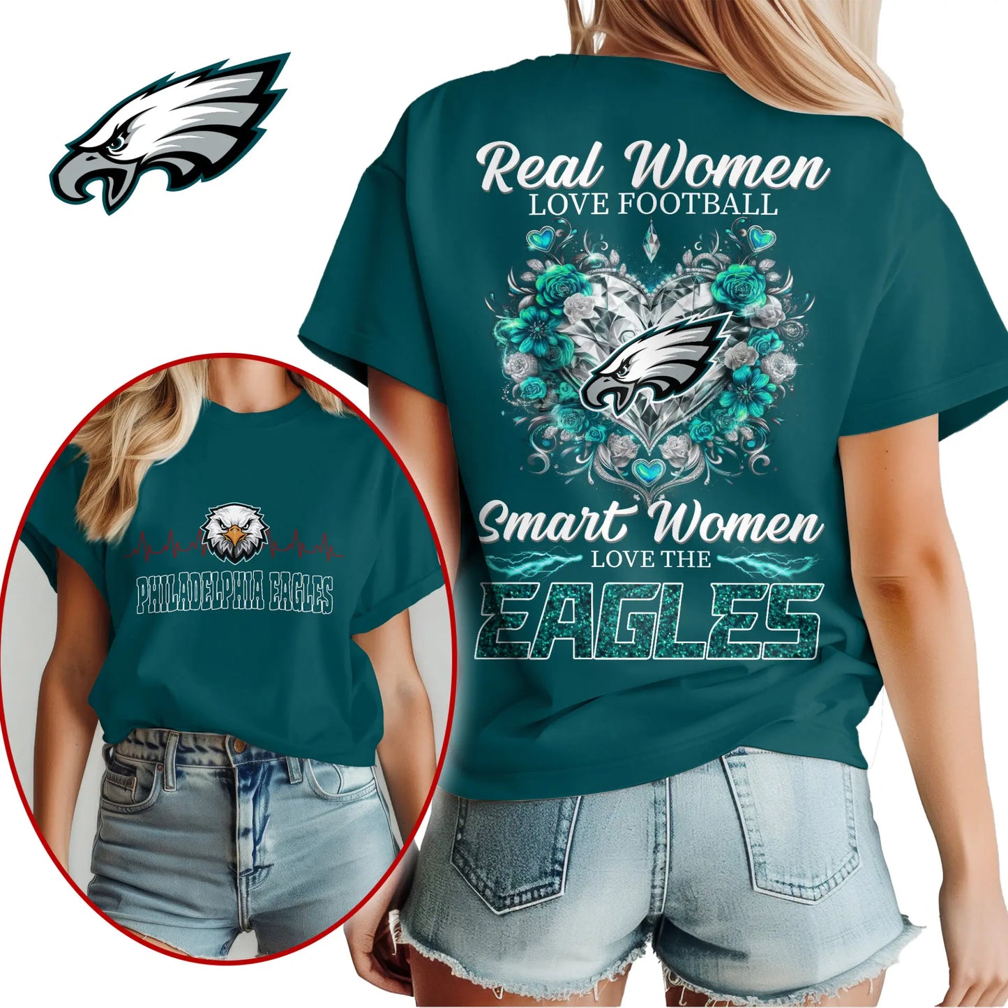 Philadelphia Eagles | Premium NFL Real Women Love Football NY – HuddleStyle.com - Image 3